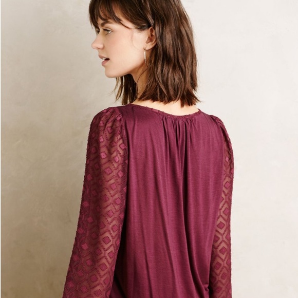 Anthropologie Madiran Peasant Blouse - Sz. L - Picture 6 of 15